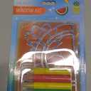 Creativity for Kids Window Art Fun Fruits - Paint and Decorate 2 Suncatchers, Create Your Own Window Art for Kids 2 Pack