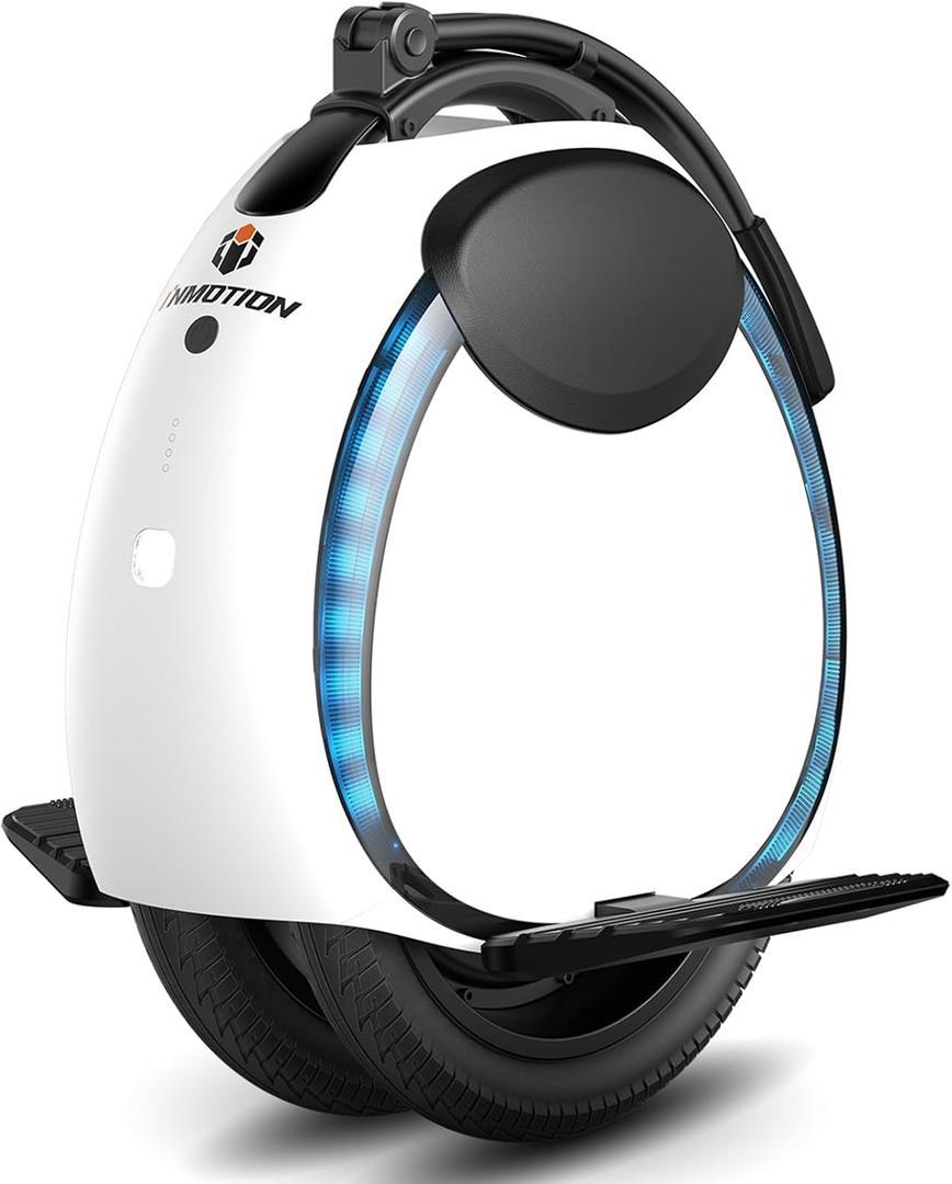INMOTION E20 Electric Unicycle, Dual-Tire Self-Balancing Design with UL2272 Certified Safety, 14" Wheel, 900W Peak Power, Up to 18.6 Miles, 12.4 MPH, Lightweight for Easy Learning