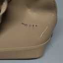 Patent Leather Dome Satchel Purse Zip-around Handbag Multi-Pocket Shoulder Bag Shiny Large Top-handle Shell Bag (Nude)