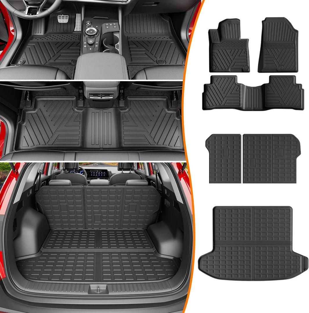 powoq Fuel Floor Mats Cargo Mat Compatible with 2023-2026 Kia Sportage