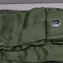 MIULEE Olive Green Blackout Curtains for Bedroom Living Room 72 Inches Long 2 Panels, Thermal Insulated Room Darkening Drapes Solid Grommet Top Noise Reducing Dark Green Window Curtains W40 x L72 Inch