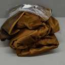 MIULEE Velvet Curtains Golden Brown Elegant Grommet Thermal Insulated Soundproof Room Darkening Curtain/Drapes for Classical Living Room Bedroom Decor 66 x 96 Inch Set of 2