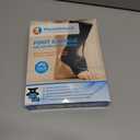 PhysioNatural Foot & Ankle Ice Wrap with 2 Cold Gel Packs  Great for Sprained Ankle, Achilles Tendon Injuries, Plantar Fasciitis, Bursitis & Sore Feet  Cold Therapy Pain Relief (XS-XL)