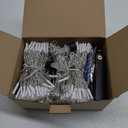 QAWACHH Solar Power 57 LED Lamp Human Motion Sensor Wall Lamp Outdoor Garden Pathway Walkway Lights Waterproof
 2 Pack