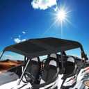 Soft Canvas Roof Top Compatible with for 2014-2023 Polaris RZR 4 900 / XP 4 1000 / XP 4 Turbo 4 Seater Sunshade Soft Top Roof