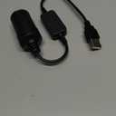 USB A Male to 12V Car Cigarette Lighter Socket Female Converter Cable (8W Max)