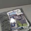 KinCam Recliner Chair Covers, Stretch Reclining Cover, Recliner Sofa Slipcovers Stripe Jacquard Recliner Couch Covers Furniture Protector Covers for Pet Kid (1 Seater, Dark Gray)