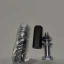 M MATI 2Pcs Quick Release Flag Pole Holder Black Hold 1/4'' Flag Poles for ATV UTV Motorcycle Dirt Bike All Year