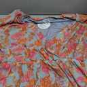 ANRABESS Womens Boho Maxi Dresses 2026 Summer V Neck Puff Sleeve Floral Flowy Swing Fall Casual Long Dress XL,Greygreen Pink Floral