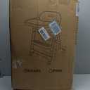 High Chair for Babies and Toddlers, Convertible Baby High Chair with Easy Clean Removable Tray, Multi-Use Foldable Highchair with Adjustable Legs (Beige)