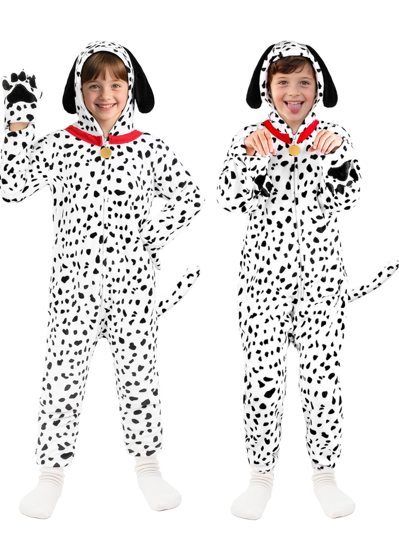 Joycover Cat Costume for Girls, Black Kids Dress Up, Halloween Costumes for Kids Aged 5-10 Medium