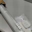 Motorized Blinds with Remote: Canisteo Battery Powered Control Electric Smart Roller Blinds Shades with Remote for Windows Cordless 100% Blackout, Grey, 46" W X 72" H