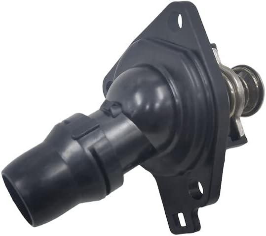 Engine Coolant Thermostat Housing Assembly - Compatible with 2003-2012 Honda Accord 2.4L 4-Cylinder