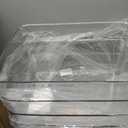 Clear plastic storage bins with LIDS,storage containers for snacks, cosmetics, books, dog food, Storage Organizer for NurseryKitchen, Living room,Bedroom, Bathroom, Office (clear, 4XL)