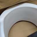 Drive Medical 2-in-1 Raised Toilet Seat with Removable Padded Arms, for Standard Toilets