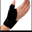 ACE Brand Deluxe Thumb Stabilizer, Adjustable, Black, 1/Pack