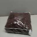 VANSOFY Recliner Chair Cover, 3-Pieces Stretch Recliner Covers for Recliner Chair Soft Reclining Chair Slipcover Furniture Protector for Dogs Cats(Dark Coffee) (1 Seater)