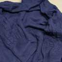 Sovoyontee Women's 2025 Fall Long Sleeve Mock Neck Sweater Dress Casual Loose Ribbed Knit Mini Short Pullover Dresses (X-Large, Navy)