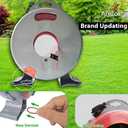 A ANLEOLIFE 1-Pound Commercial Square .095-Inch-by-212-ft String Trimmer Line Donut,with Built-in Line Cutter, Orange