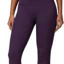Womens Workout Sets Two Piece Cross Back Tank Top Matching High Waist Leggings Sets Gym Outfits Work Out Clothes (Small, Dark Purple)