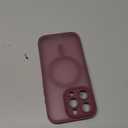 TOCOL Magnetic for iPhone 16 Pro Case, Upgraded Full Camera Protection, Compatible with Magsafe, Drop Protection, Translucent Matte Back for iPhone 16 Pro 6.3 inch (Plum)