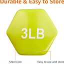 2 x Amazon Basics Vinyl Coated Dumbbell Hand Weights