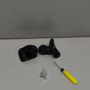 1 Pair Replacement Wheels 360 Swivel Suitcase Casters for Luggage Black (W293)