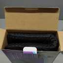 Gel Seat Cushion, Cooling Thick Big Breathable Honeycomb Design Absorbs Pressure Points Seat Cushion with Non-Slip Cover for Office Chair Home Cars Wheelchair (Black)