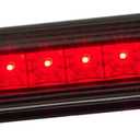 Third 3rd Brake Light LED for 2008-2012 Jeep Liberty, High Mount Rear Brake Lights Assembly for 08-12 Liberty, Waterproof Center Cab Lamp Stop Light (Black)