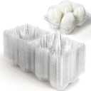 tutata Goose Egg Cartons, 40 Pack, 1/3 Dozen Jumbo Egg Carton, Plastic Box, Blank Top