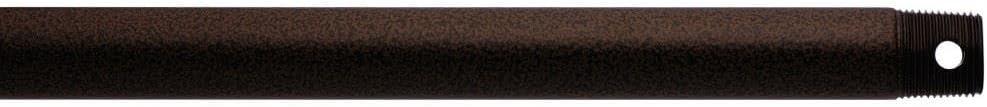 Kichler 360001TZP Accessory Fan Down Rod 18-Inch, Tannery Bronze Powder Coat