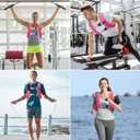 Fragraim Weighted Vest for Women Men - 8lb/10lb/12lb/16lb/22lb/25lb/30lb Weight Vest with Reflective Stripe, Detachable Phone Pouch, Ideal for Walking, Strength Training, Running, Workout, Cardio (Rose)