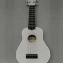 Soprano ukulele for beginner kids with Gig Bag 21 Inch uke for Starter Hawaiian Soprano Ukalalee Polishing adults Basswood 21 Inch uke bundle with Strap Picks Songbook Cleaning Cloth (White)