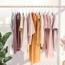 NEATERIZE Thick Heavy Duty Hangers - White Plastic Clothes Hangers 12 Pack - Great for Coat Hanger, Jackets Jeans & Suit Hanger for Closet - New Apartment Essentials Percheros Ganchos para Colgar Ropa