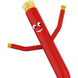 Inflatable Tube Man Without Blower, 10 Feet Tall Wacky Waving Inflatable Tube Guy for Commercial Activities, Fit for 18 Inch Blower, Red Inflatable Tube Man Without Blower, 10 Feet Tall Wacky Waving Inflatable Tube Guy for Commercial Activities, Fit for 18 Inch Blower, Red