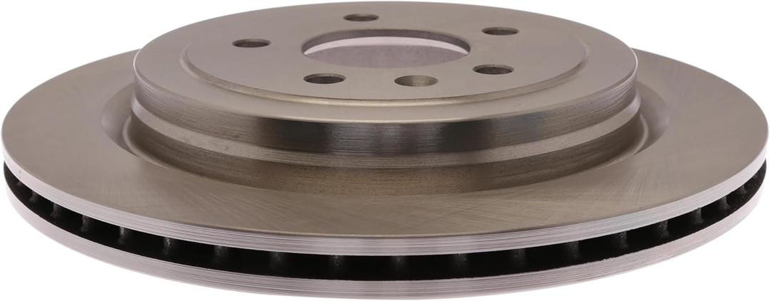 ACDelco Silver 18A81045A (19326421) Non-Coated Front Disc Brake Rotor