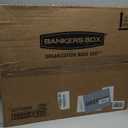 Bankers Box 4-Pack Basic Duty File Storage Boxes with Lids, Letter/Legal, STOR/FILE, (0070308)