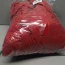 4 Pack Red Fitted Tablecloth Rectangular for Tables Trade Show-Open Back Tablecloth Washable and Wrinkle Resistant Fabric Table Cloth for Weddings, Parties, Buffet, Trade Fairs, 70x60 Inch