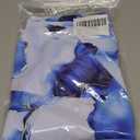 RAISEVERN Girls Bathing Suit 11-12 Years 3 Piece Swimsuit Adjustable Spaghetti Strap Marble Bikini Sets with Ruffle Cover Ups Beach Skirt Size 12 Cute Quick Dry Tankini Summer Swimwear