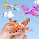 Manmel 50 Pcs Foam Gliders Planes Toys for Kids, Paper Airplane, Party Favors Goodie Bag Stuffers, Outdoor Flying Toys, Bulk for Classroom Prizes Boys and Girls