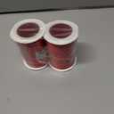 2 x Ribbonitlux 3" Wide Double Face Satin Ribbon 5 Yards (250-Red, Set for Gift Wrapping, Party Decor, Sewing Applications, Wedding and Craft