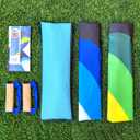 Mint's Colorful Life Delta Kite for Kids & Adults, Extremely Easy to Fly Kite for Beach Trip, Best Kites for Beginners, 300ft String Handle Included