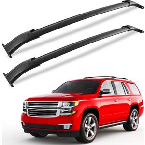 Fengyu Max Loading 220lb Heavy Duty Roof Rack Cross Bars for 2015-2020 Chevrolet Tahoe,Chevy Suburban, GMC Yukon XL, Cadillac Escalade ESV Aluminum Roof Rails Crossbars Cargo Bars Rooftop