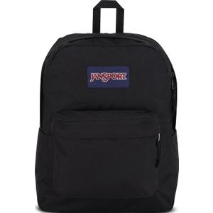 JanSport SuperBreak One Backpacks - Durable, Lightweight Bookbag with 1 Main Compartment, Front Utility Pocket with Built-in Organizer - Premium Backpack, Black