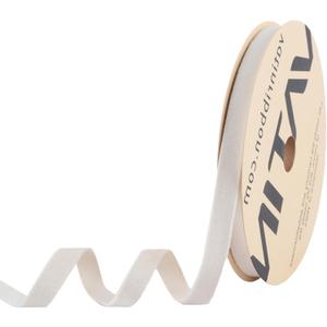 VATIN Ivory Velvet Ribbon 3/8 inches Continuous 20-Yards Spool Use for Gift Wrapping, Handmade Craft Ornaments Bow Making, Christmas Tree Ornaments Wreath Decoration Wedding Boutonnieres