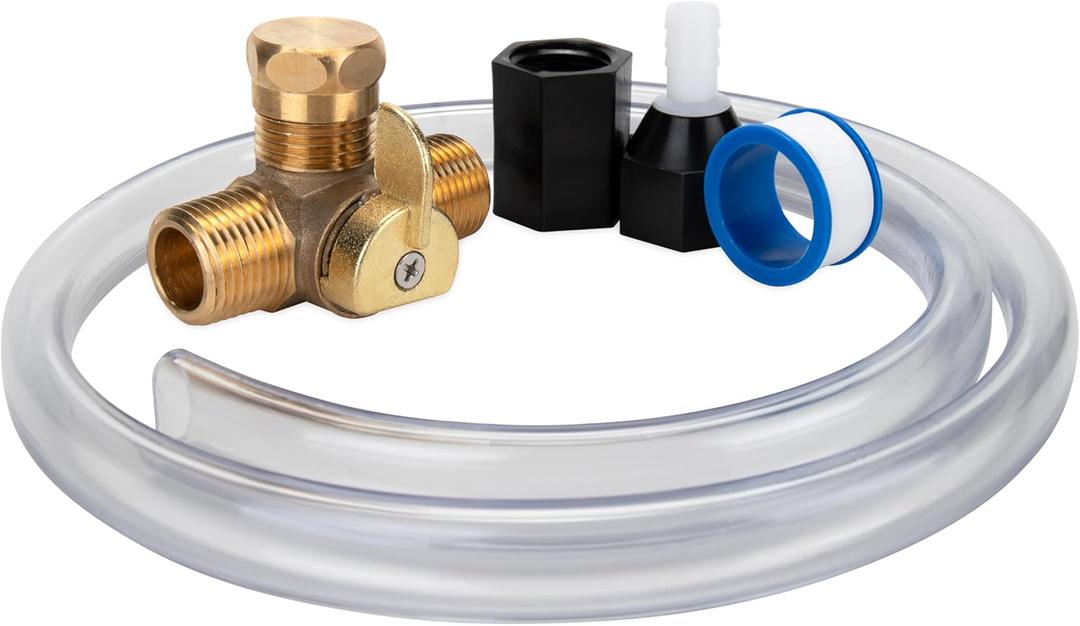 Camco Permanent Pump Converter Winterizing Kit- Allows You to Use Boat/RV Water Pump to Fill Pipes With Antifreeze - CSA Low Lead Content Certified (36543)