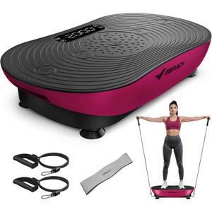 Merach V33 Pro Vibration Plate Exercise Machine with Touchscreen, 99 Speeds