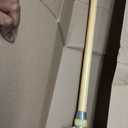 Corn Broom with Wood Handle Heavy Duty Indoor Outdoor Broom (1 1/4 Inch Handle)