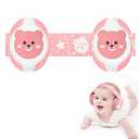 Baby Ear Muffs,25dB Infant Noise Cancelling Headphones for Babies 0-36 Months with Adjustable Headband Infant Ear Protection,Ideal Baby Travel Essentials for Outdoor,Sleep,Airplane & Music Festivals (Pink)