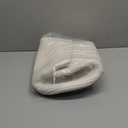 Storage Baskets for Organizing, 15 x 10 x 9 Closet Shelf Woven Baskets, Square Bins with Handles, Cotton Rope Basket for Toys, Books, Towels, clothes, office, room, White 1 Pack